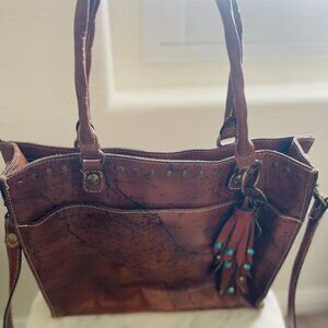 Patricia Nash Italian Leather Handbag
